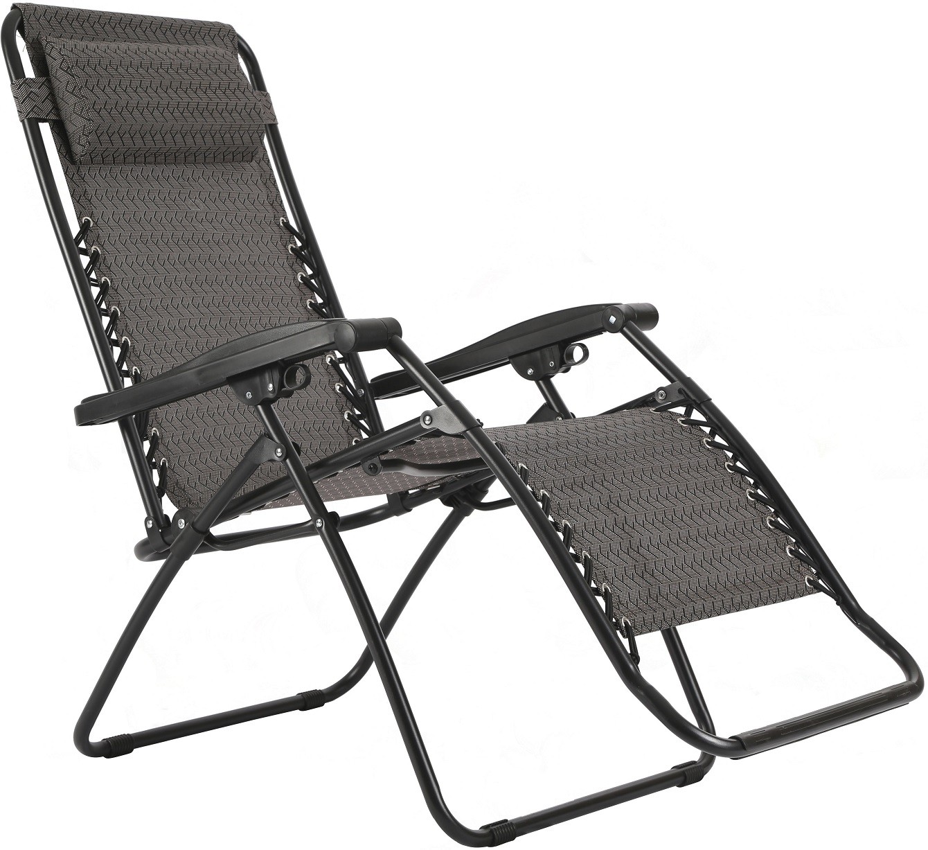Πτυσσόμενη καρέκλα Relax πολλαπλών θέσεων με ψηλή πλάτη και υποπόδιο Escape