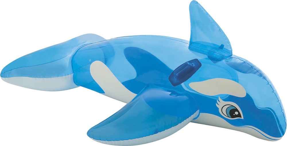 Φουσκωτό παιχνίδι Φάλαινα διαφανές Intex 58523