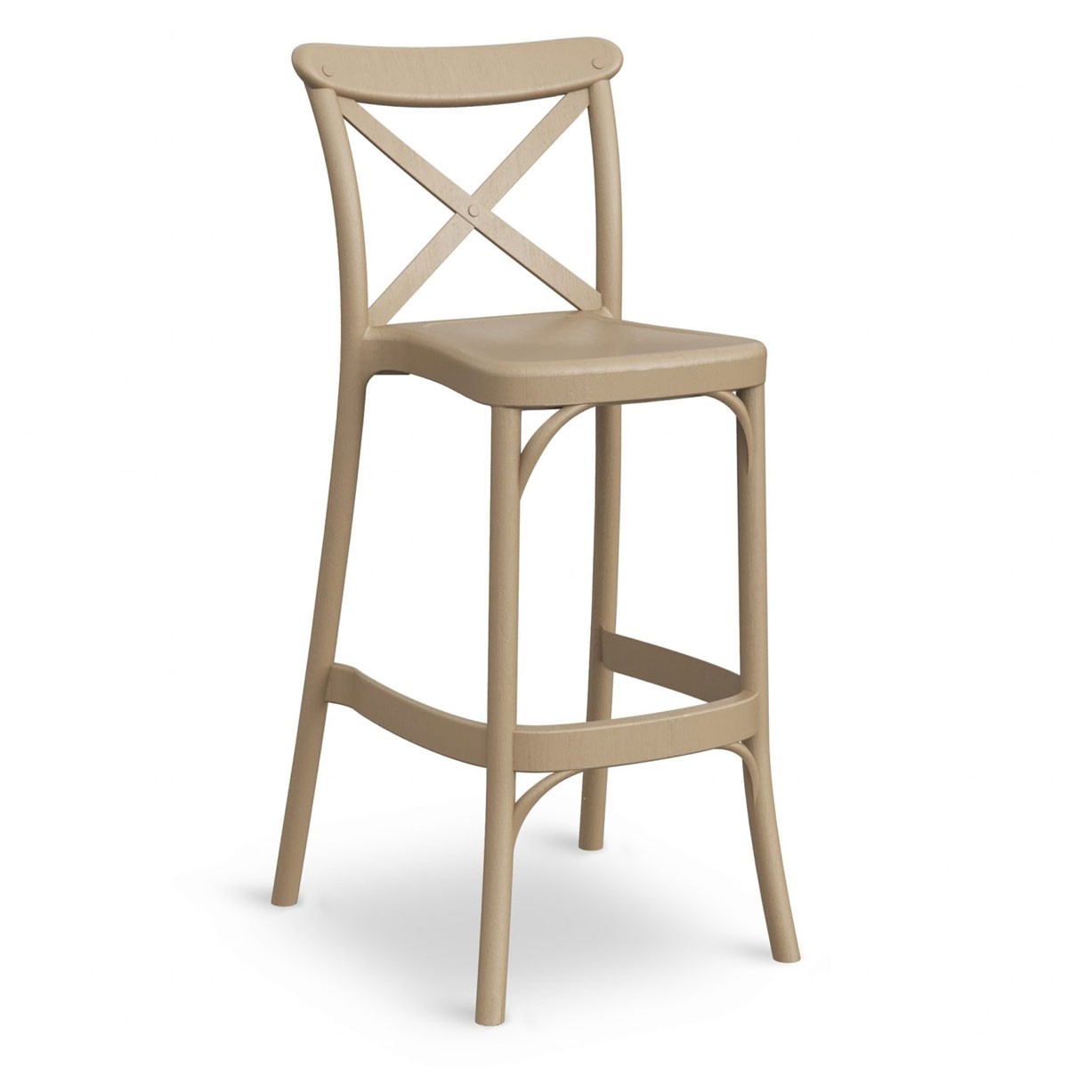 Σκαμπό Bar Tilia Capri Bar Chair 65/75cm