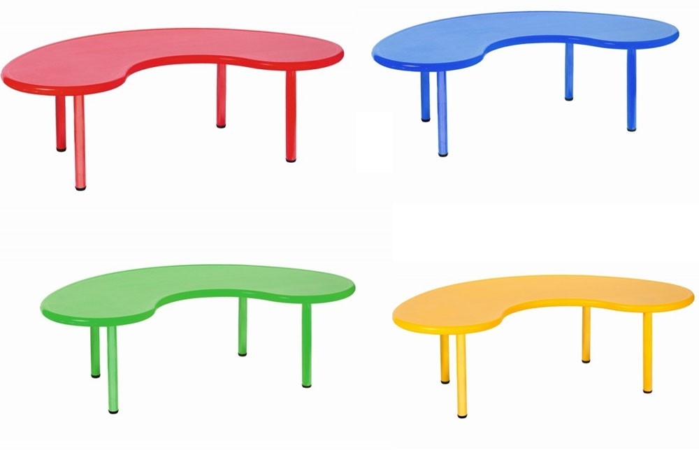 Παιδικό τραπέζι Οβάλ σε 4 χρώματα
