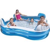 Φουσκωτή πισίνα 230x230cm Intex Family lounge 56475