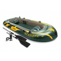 Φουσκωτή βάρκα Intex Sport series Seahawk 4 σετ με κουπιά & τρόμπα 68351