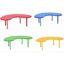 Παιδικό τραπέζι Οβάλ σε 4 χρώματα