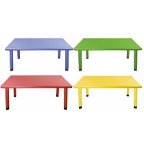 Παιδικό τραπέζι Παραλληλόγραμμο σε 4 χρώματα