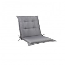 Μονοκόμματο μαξιλάρι Flap για καρέκλα με πλάτη 55cm ύψος σε χρώμα Γκρι