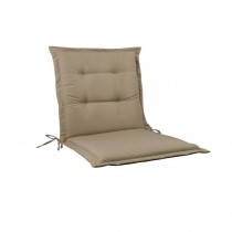Μονοκόμματο μαξιλάρι Flap για καρέκλα με πλάτη 55cm ύψος σε χρώμα Cappuccino