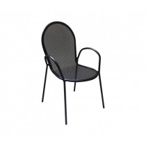 Μεταλλική καρέκλα Antico Μαύρη