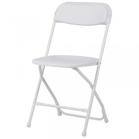 Επαγγελματική πτυσσόμενη καρέκλα μεταλλική Zown Alex Chair White