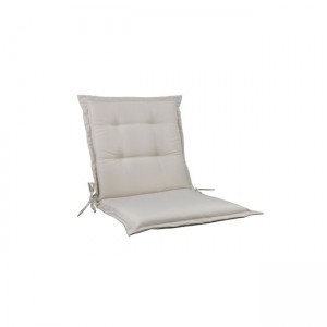 Μονοκόμματο μαξιλάρι Flap για καρέκλα με πλάτη 55cm ύψος σε χρώμα Sandy