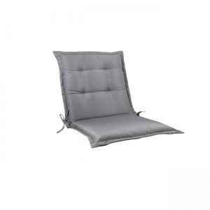 Μονοκόμματο μαξιλάρι Flap για καρέκλα με πλάτη 55cm ύψος σε χρώμα Γκρι