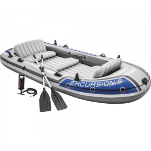 Φουσκωτή βάρκα Intex Sport Series Excursion 5 set